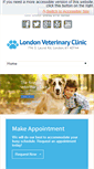 Mobile Screenshot of londonvetclinic.com