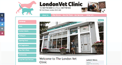 Desktop Screenshot of londonvetclinic.co.uk